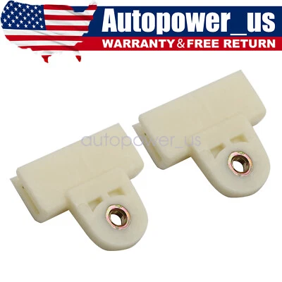 Clips de canal de vidrio para puerta de ventana Toyota Tundra Sequoia (encendido y manual) con punta Foto 1 de 4