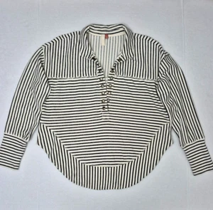 PILCRO Sweatshirt Damen XS Kragen V-Ausschnitt Ösen Ösen Baumwolle Pullover - Bild 1 von 13