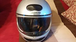 Nolan N60 Silver riding Helmet size medium - Picture 1 of 4