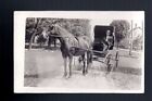 Rppc Man Roy Clark Horse Buggy Dirt Road Home House Vintage Photo Postcard Usa