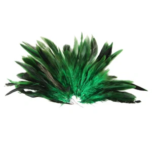 . 50pcs Dyed Decoration Rooster Green H7P48959 - Picture 1 of 5