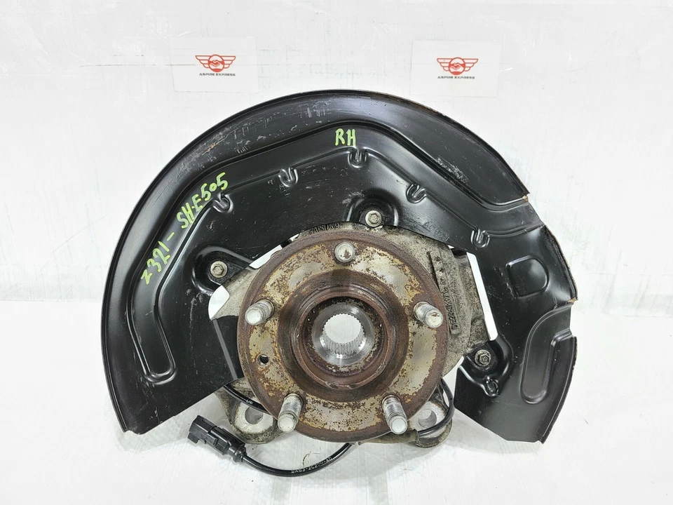 2013-2019 Ford Flex Front Right Spindle Knuckle Bearing Hub OEM DE9Z3K185A Foto 1 de 4