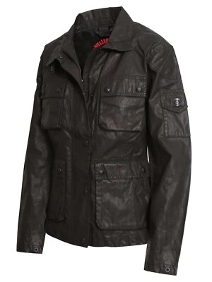 Wellensteyn Chaqueta Hombre REVOLTINI MARRÓN OSCURO Motociclista A Muy Cómoda AJUSTADA US MEDIANA M Foto 1 de 2