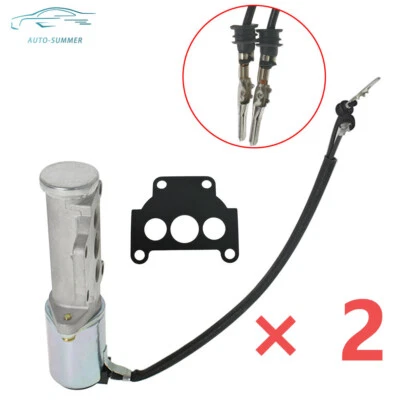 IAC 237810F300 2 Pcs Idle Air Control Valve For 1990-2004 Nissan D21 Pickup 2.4L - Imagem 1 de 4