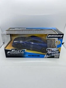 Jada Nissan GT-R R35 Blue Pearl Brian's Fast and Furious 1/24 - Picture 1 of 1