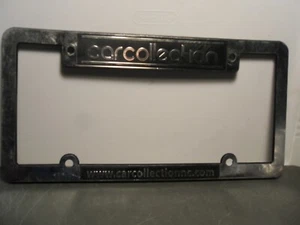 PLASTIC DEALER LICENSE FRAME CAR COLLECTION N.C. PLATE FRAME - Picture 1 of 4