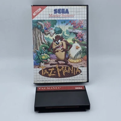 Taz-Mania (Sega Master System) – No Manual – Tested - Image 1 of 4