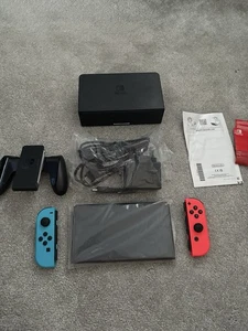 Nintendo Switch OLED Model HEG-001 Handheld Console Boxed - Picture 1 of 2