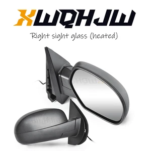 🔥XWQHJW Fit 07-14 Silverado Sierra Heat Side Door Mirror GM1320325 GM1321325 - Picture 1 of 9