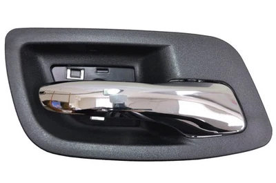 fits 2011 to 2017 Dodge Charger Interior Door Handle Rear Right Chrome Black Foto 1 de 2