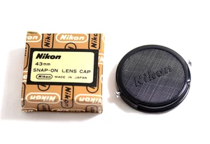 NIKON 43MM SNAP-ON CAMERA FRONT LENS CAP (NEW) - Picture 1 of 2