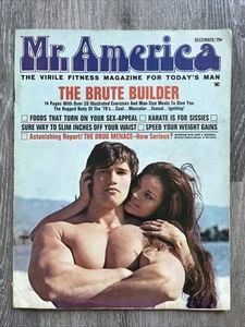 RARE MR. AMERICA Bodybuilding Magazine YOUNG ARNOLD SCHWARZENEGGER DECEMBER 1970 - Picture 1 of 18