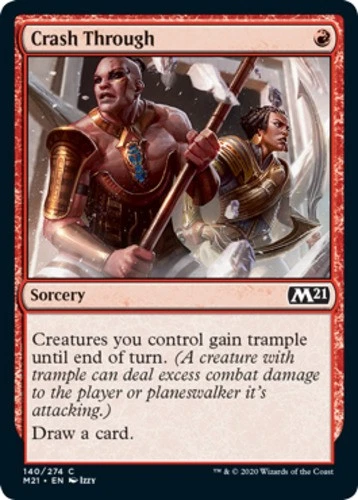 x1 Crash Through - Core Set 2021 (M21) - NM - MTG - Image 1 of 1