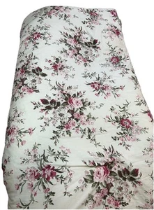 Vintage Ralph Lauren Sheffield Reversible Floral Full/Queen Comforter Roses - Picture 1 of 9