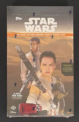 Topps Star Wars The Force Awakens Series II 2 Trading Cards Hobby Box Sealed - Image 1 of 4
