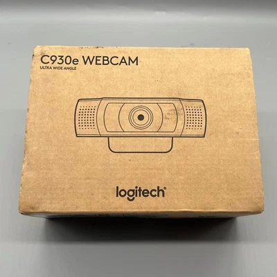 Logitech C930e Business-Grade Webcam – Clear HD Video, Sealed Brand New - Image 1 of 2