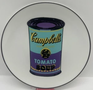 Plato de porcelana base Andy Warhol de Ligne Blanche 8 pulgadas CE2 - Imagen 1 de 6