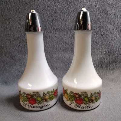 **leer Botellas de aceite y vinagre GEMCO EE. UU. Spice of Life Le Vinaigre & L'Huile Foto 1 de 4