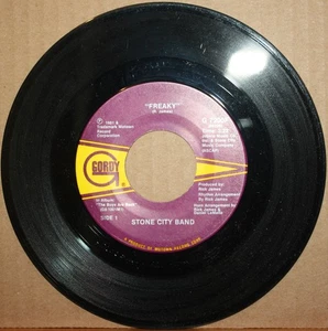 STONE CITY BAND Party Girls **FREAKY** Boogie Funk 45 on GORDY 7200F - Picture 1 of 2