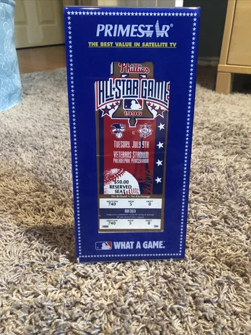 1996 MLB ALL STAR GAME BASEBALL TICKET w/ HOLDER Cover