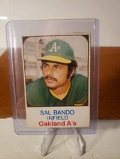  1975 Hostess SAL BANDO #4 Oakland A's 