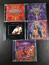 Santana Lot Of 5 CDs- Best Of Volume 1 & 2- Forever Gold- Shaman- Supernatural