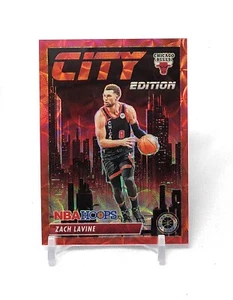 2023-24 Panini Premium Stock Zach Lavine /88 City Edition Red Scope Prizm #17 - Picture 1 of 2