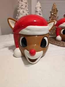 Rudolph The Red-Nosed Reindeer Cookie Jar Zrike Brands