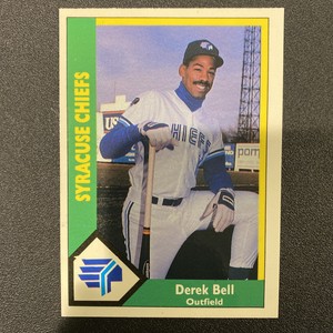 1990 Syracuse Chiefs CMC #14 DEREK BELL Minor League Card