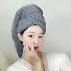 Hair Drying Towel Elastic Band Wrapping Hair Head Wrap Soft Bath Washcloths