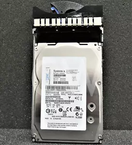 0-HOURS IBM 44W2244 44W2245 44W2248 600GB 15000RPM 6Gbps 3.5" SAS Hard Drive - Picture 1 of 3