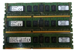 Kingston 24GB (8GX3) KTH-PL316S/8G DDR3 1600MHz PC3-12800R ECC Server Memory - Picture 1 of 3