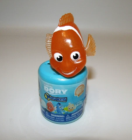 Mashems Disney Finding Dory  Series 2 Crystal Series loose With Capsule Nemo Cover