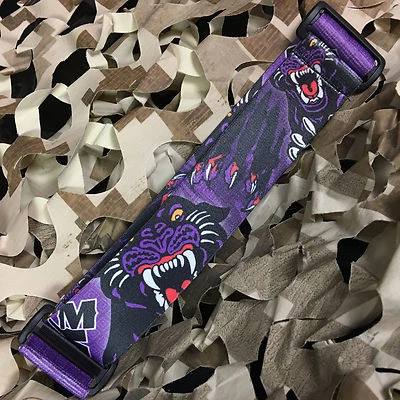 NEW KM Paintball Universal Mask Goggle Strap - Limited Edition Panther