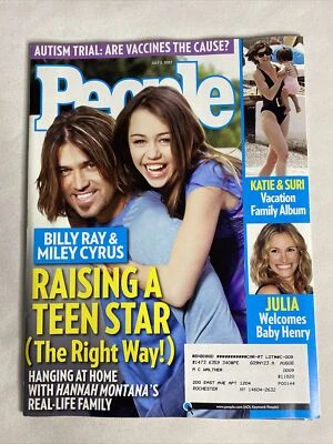 2 июля 2007 г., журнал People, Билли Рэй и Майли Сайрус Raising A Teen Star (MH587) - Изображение 1 из 3