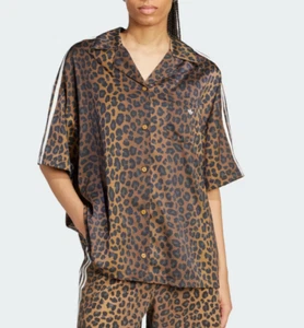 adidas Originals Satin T-Shirts Women's Lifestyle Top Casual Tee AsiaFit KA2678 - Picture 1 of 6