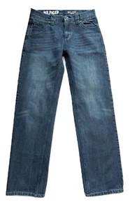 Jeans dritto Tommy Hilfiger Slim Revolution ragazzo taglia 16 (28 x 29) tasca con patta - Foto 1 di 4