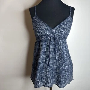 1969 Gap Jeans Limited Edition Womens Babydoll Cotton Top Navy Blue Sz 2 Y2k 90s - Picture 1 of 13