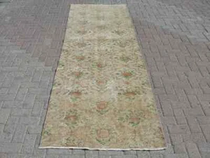 turkish floor rug hallway rug area rug bohemian rug kitchen runner rug, - Picture 1 of 9