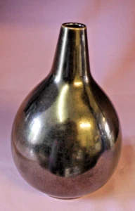 VILLEROY BOCH V&B Alt Mettlach Blumenvase 4283 18,5 cm Craquele Goldglasur 82761 - Bild 1 von 2