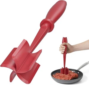 Meat Chopper & Upgrade Hamburger Smasher - Premium Heat Resistant Meat Masher - Picture 1 of 7