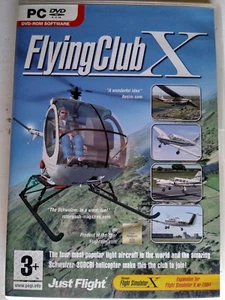 Just Flight Flying Club X Add On for FSX or FS2004 PC Dvd-Rom Pro Virtual Pilot - Picture 1 of 7