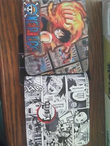 Nepiece & Kimotsu No Yaiba Bifold Wallets - Picture 1 of 7