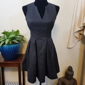 Vestido negro de cóctel Princesa Vera Wang, vestido informal, talla 3 - Imagen 1 de 15