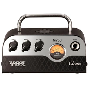 Vox MV50 Clean 50-Watt Hybrid Tube Guitar Amplifier Amp Head w/ Nutube Preamp - Picture 1 of 4