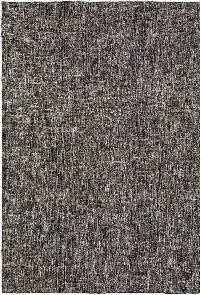 2x8 Dalyn Black Solid Striped Casual Runner Runner ME1 - Aprx 2' 3" x 7' 6" - Image 1 of 2