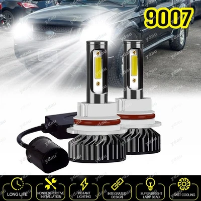 Lâmpadas de farol de LED feixe Hi-Lo para Ford Explorer Sport Trac 2001-2005 9007 6500K - Imagem 1 de 4