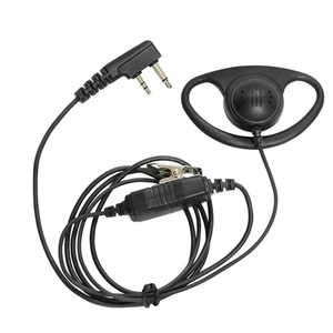 D Style Shape Earpiece mic For IC-F4000 F4001 F4002 F4003 F4011 Radios - Picture 1 of 3