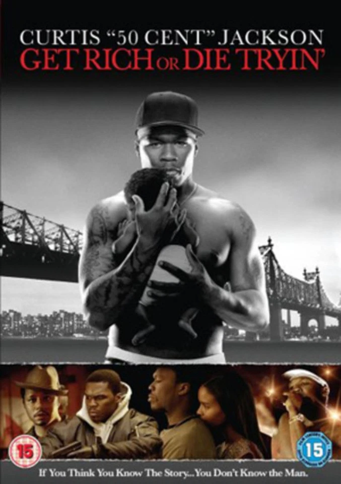 Get Rich Or Die Tryin' (DVD) 50 Cent Adewale Akinnuoye-Agbaje (UK IMPORT) - Image 1 of 1