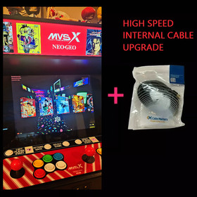 MVSX neo geo HyloX Arcade all in 1 + Internal Cable Upgrade Your Cabinet V 2.0&alpha;